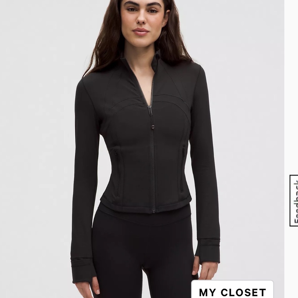 Lululemon Define Cropped Jacket Nulu